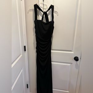 Laundry by Shelli Segal black floor length gown size 10